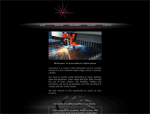 Tablet Screenshot of laserwest.ca
